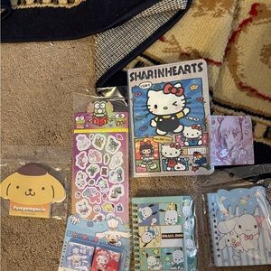 Sanrio hello kitty family large stationary bundle